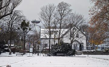 FOTO: Na Bratislavu spadol tohtoročný prvý sneh