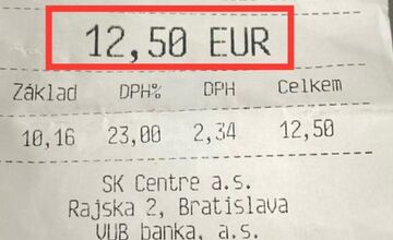 FOTO: Dáta bez pátosu upozorňujú na súkromné parkovisko pri Priori, zaplatíte 5 eur na hodinu
