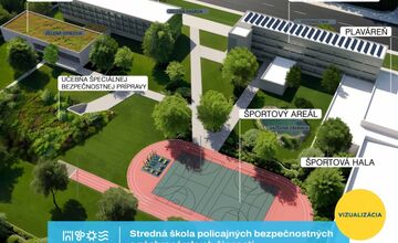 FOTO: V Pezinku vznikne nová škola pre budúcich policajtov a záchranárov