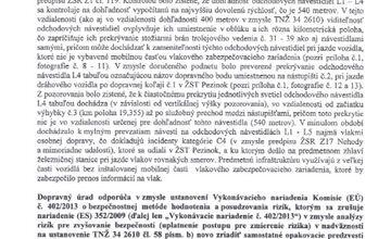 FOTO: Dokument o kontrole trate pri Pezinku, mohol Ráž nehode vlakov zabrániť?