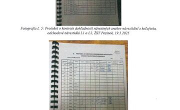 FOTO: Dokument o kontrole trate pri Pezinku, mohol Ráž nehode vlakov zabrániť?