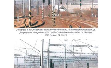 FOTO: Dokument o kontrole trate pri Pezinku, mohol Ráž nehode vlakov zabrániť?