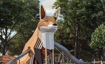 FOTO: Projekt nového detského ihriska na Kamzíku