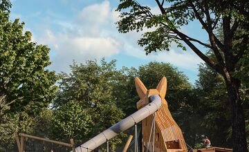 FOTO: Projekt nového detského ihriska na Kamzíku