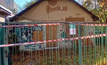 FOTO: Zbúranie bývalej krčmy na Pankúchovej