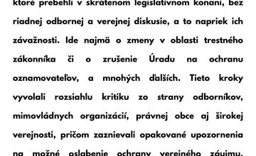 FOTO: Otvorený list študentov a zamestnancov EUBA poslankyni Hlasu-SD Paule Puškárovej
