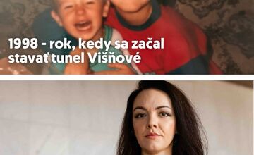 FOTO: Jedna generácia, jeden tunel. Progresívne Slovensko spája archívne zábery s výstavbou tunela Višňové