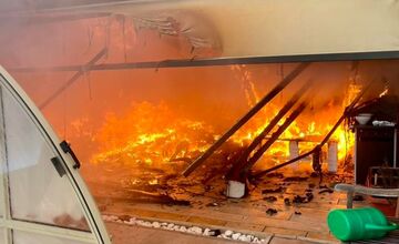 FOTO: Požiar domu v Stupave