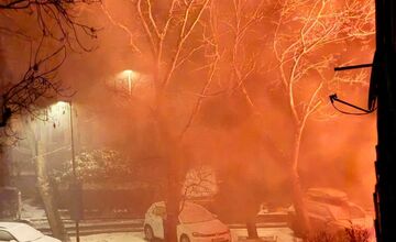 FOTO: V Ružinove zhorelo niekoľko áut