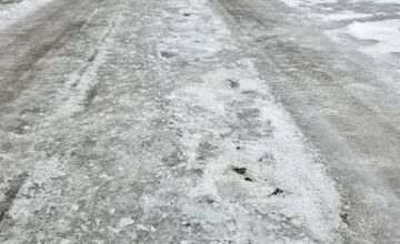 FOTO: Poľadovica v BA