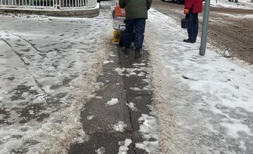 FOTO: Poľadovica v Ružinove