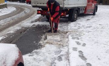 FOTO: Poľadovica v Ružinove