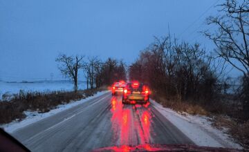 FOTO: Poľadovica v BA