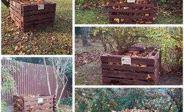 FOTO: Ružinov na jeseň postavil ohrádky pre ježkov