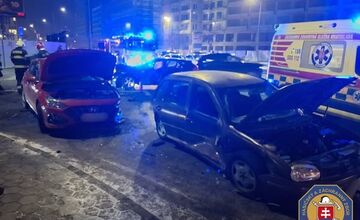 FOTO: Nehoda na Košickej