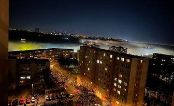 FOTO: Bratislava zahalená hmlou