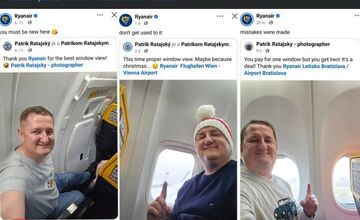 FOTO: Ryanair dookola zdieľa Patrikove fotky. Ten si pýta letenky zadarmo