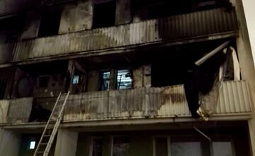 FOTO: Nočný požiar v Trnávke