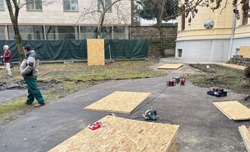 FOTO: Rekonštrukcia Pistoriho paláca