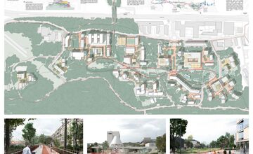 FOTO: SAV v Bratislave čaká veľká rekonštrukcia. Vedecký ústav sa zmení na kampus budúcnosti