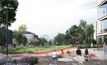 FOTO: SAV v Bratislave čaká veľká rekonštrukcia. Vedecký ústav sa zmení na kampus budúcnosti