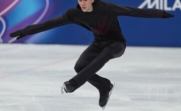 FOTO: Adam Hagara v krátkom programe na ZOH zahviezdil