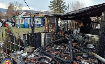 FOTO: Požiar v Rači