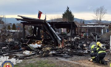 FOTO: Požiar v Rači