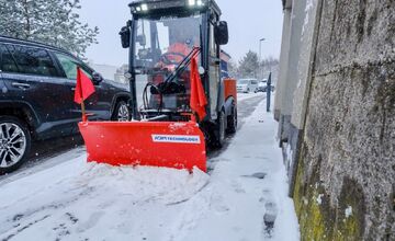 FOTO: Sneh v Bratislave