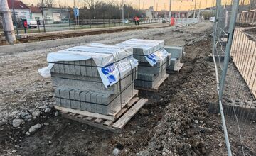 FOTO: Pred Depom Krasňany vzniká nový verejný priestor