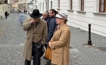 FOTO: Natáčanie seriálu Dunaj v Trnave