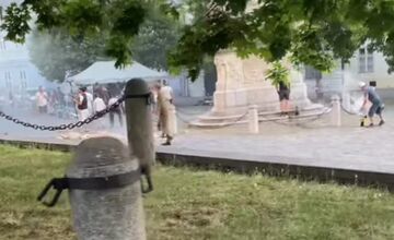 FOTO: Natáčanie seriálu Dunaj v Trnave