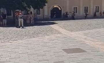 FOTO: Natáčanie seriálu Dunaj v Trnave