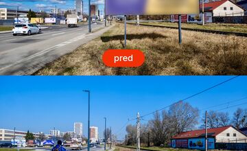 FOTO: Bratislava kričí preč vizuálnom smogom. Mesto od začiatku roka zrušilo viac ako 40 bilbordov