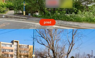 FOTO: Bratislava kričí preč vizuálnom smogom. Mesto od začiatku roka zrušilo viac ako 40 bilbordov