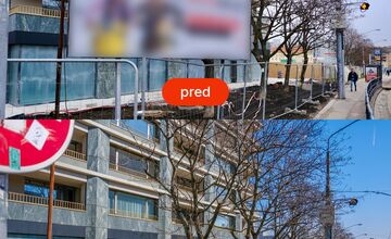 FOTO: Bratislava kričí preč vizuálnom smogom. Mesto od začiatku roka zrušilo viac ako 40 bilbordov