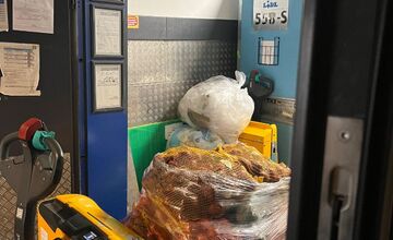 FOTO: Zásobovanie Lidlu na Grösslingovej