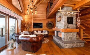 FOTO: Luxusná chata na samote v Nízkych Tatrách