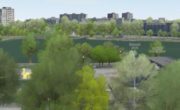 FOTO: Mestská časť Ružinov v 3D verzii