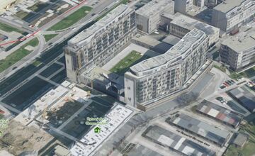 FOTO: Mestská časť Ružinov v 3D verzii