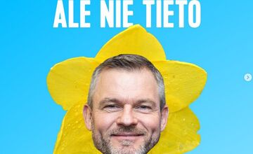 FOTO: Vtip Progresívneho Slovenska na Deň narcisov vyvolal pobúrenie