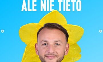 FOTO: Vtip Progresívneho Slovenska na Deň narcisov vyvolal pobúrenie