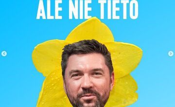 FOTO: Vtip Progresívneho Slovenska na Deň narcisov vyvolal pobúrenie