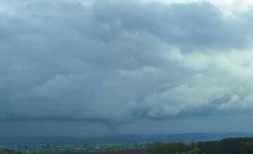 FOTO: Prvé tornádo roka, objavilo sa v Česku