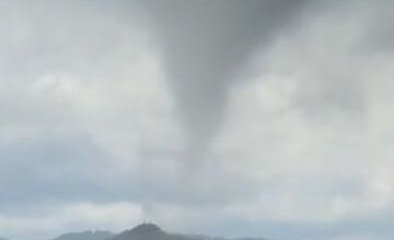 FOTO: Prvé tornádo roka, objavilo sa v Česku