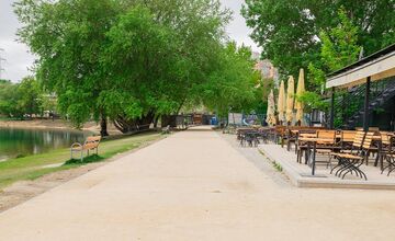 FOTO: Nový mlatový chodník pri Draždiaku