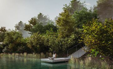 FOTO: Ružinovský Rohlík prejde výraznou zmenou. Jazero dostane krásny park